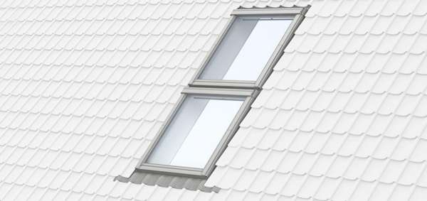 Velux kettős burkolókeret EKZ 0021 - 45 mm