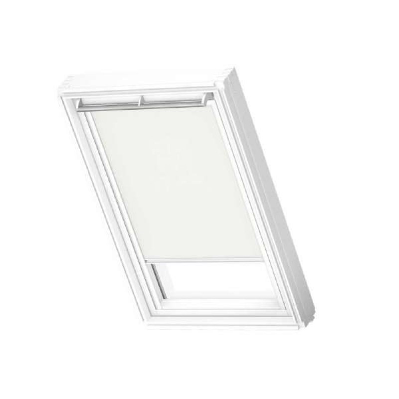 Velux fényáteresztő roló - kézi működtetésű (RFL), fehér vezetősínekkel