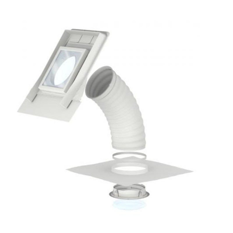 Velux TLF + ZTL, Flexibilis csöves fénycsatorna + lámpa 0K14
